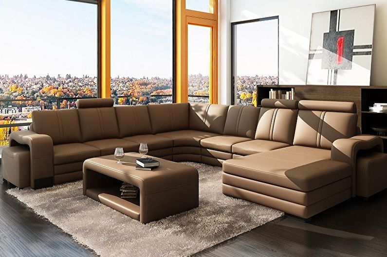 Modular sofas - larawan