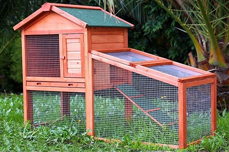 DIY rabbages cages - larawan