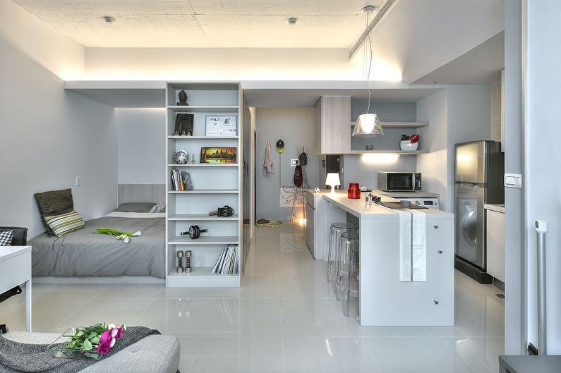 Diseño de un apartamento tipo estudio - Apartamento tipo estudio