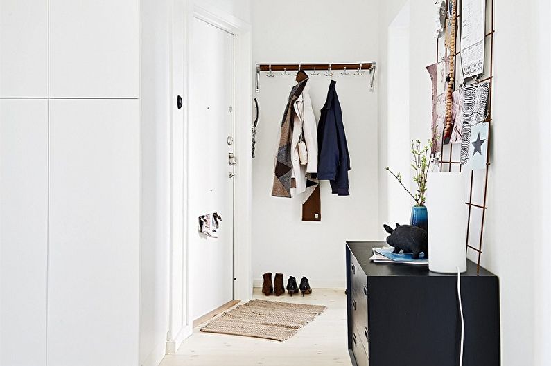 Couloir de style scandinave - Design d'intérieur