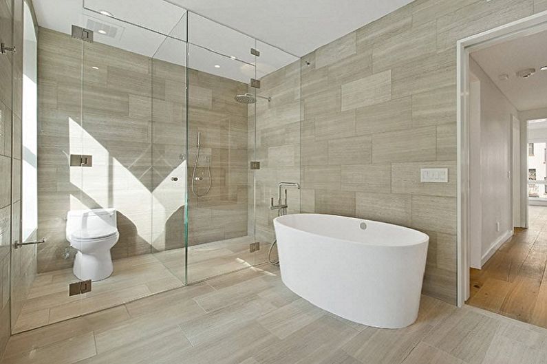 Carrelage pour la salle de bain - photo