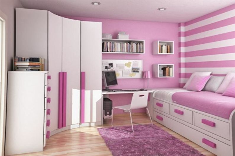 Little Pink Kids Room - Disenyo sa Panloob