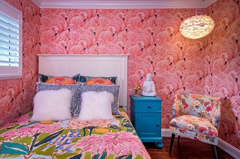 Quarto infantil rosa - design de interiores