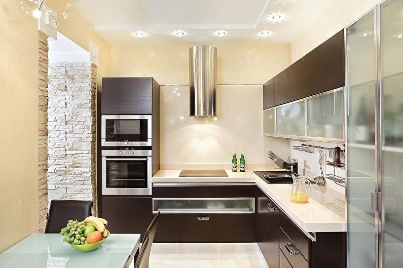 Cuisine beige - photo de design d'intérieur