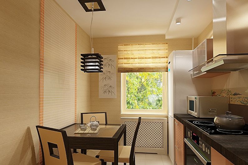 Cuisine beige - photo de design d'intérieur