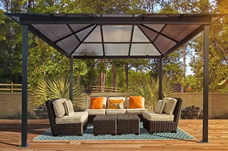 Polycarbonate Pergolas - Thông số kỹ thuật Polycarbonate