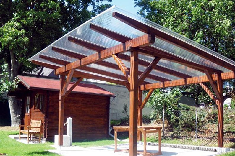 Polycarbonate Pergolas - Subtleties cài đặt