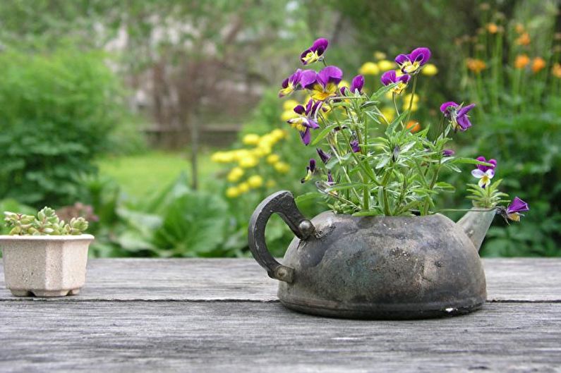 DIY blomsterpotte - foto