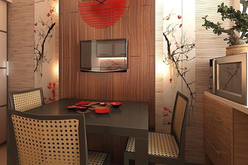 Cuisine de style oriental - photo de design d'intérieur