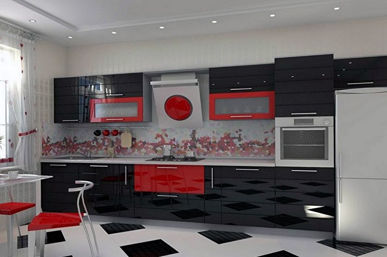 Cozinha em estilo oriental - design de interiores