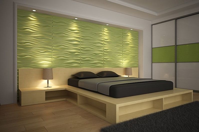 Wall panels for interior decoration - photo