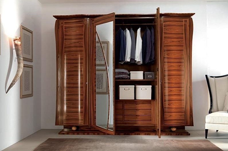 Mga wardrobes - larawan