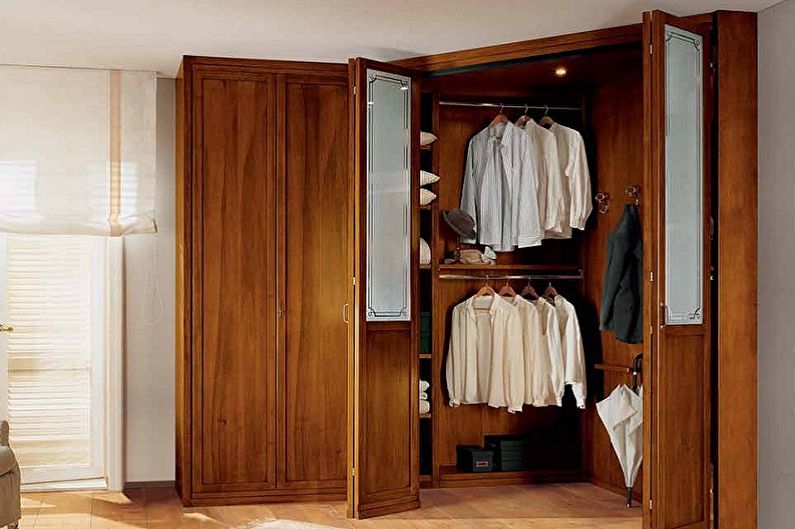 Mga wardrobes - larawan