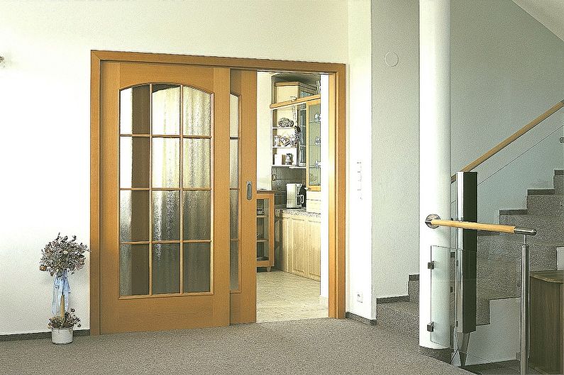 Types of interior sliding doors by type of movement - Openings