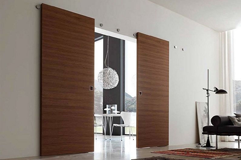 Tipus de material per a portes corredisses interiors - MDF