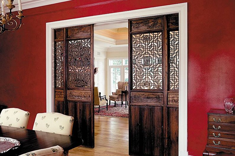 Interior sliding doors - photo