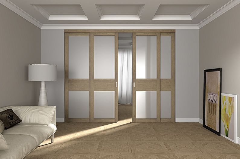 Interior sliding doors - photo