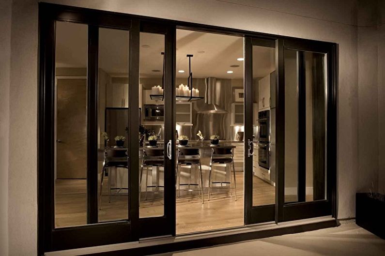 Interior sliding doors - photo