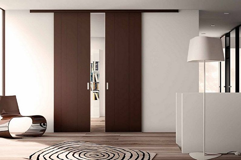 Interior sliding doors - photo