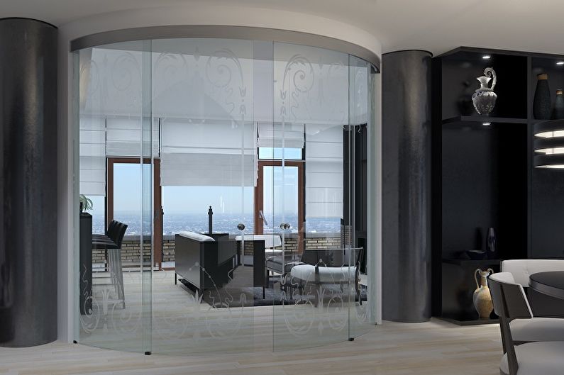 Interior sliding doors - photo