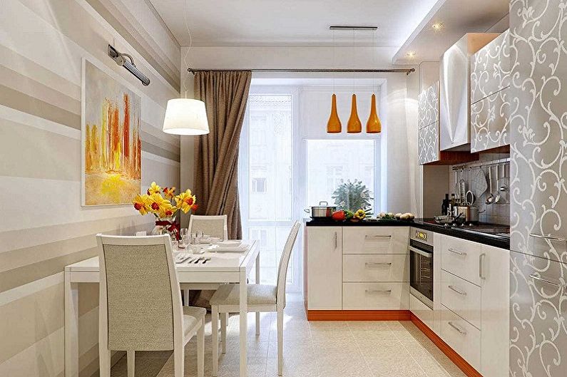 Oltre 90 idee per il design della cucina 15 mq (Foto)