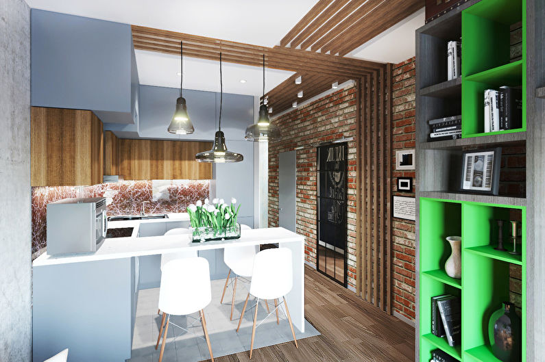 Ontwerpproject van een appartement van 47 m² - foto 1