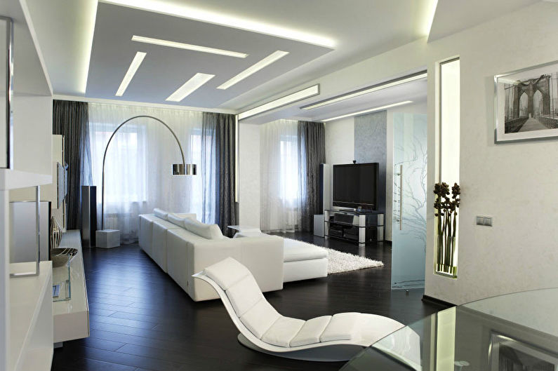 Apartament a l'estil del minimalisme, Moscou - foto 3