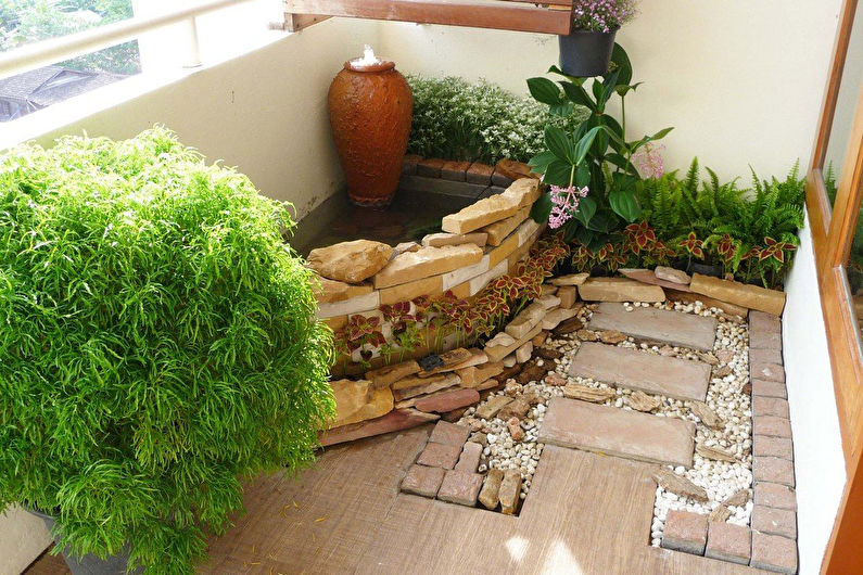 Jardim de inverno na varanda - Design de Interiores