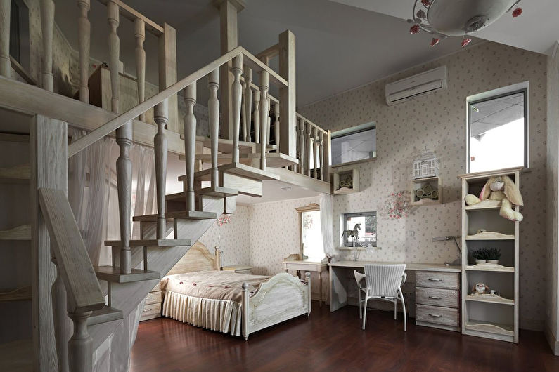 Quarto infantil em estilo provençal - Design de Interiores