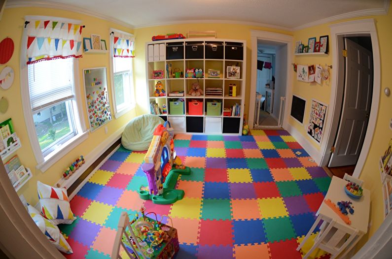 Kinderzimmer Design - Bodenbelag