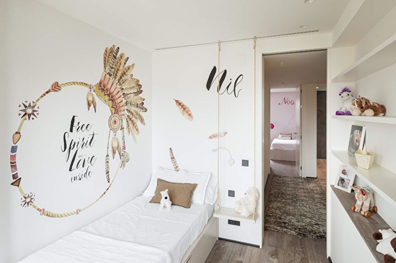 Petite chambre d'enfant - Design d'intérieur