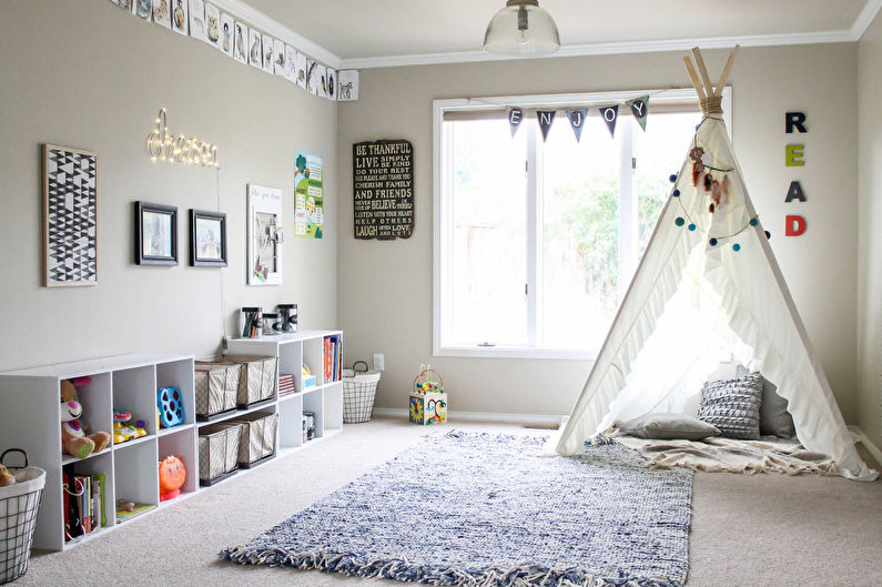 Design de interiores de um quarto infantil - foto