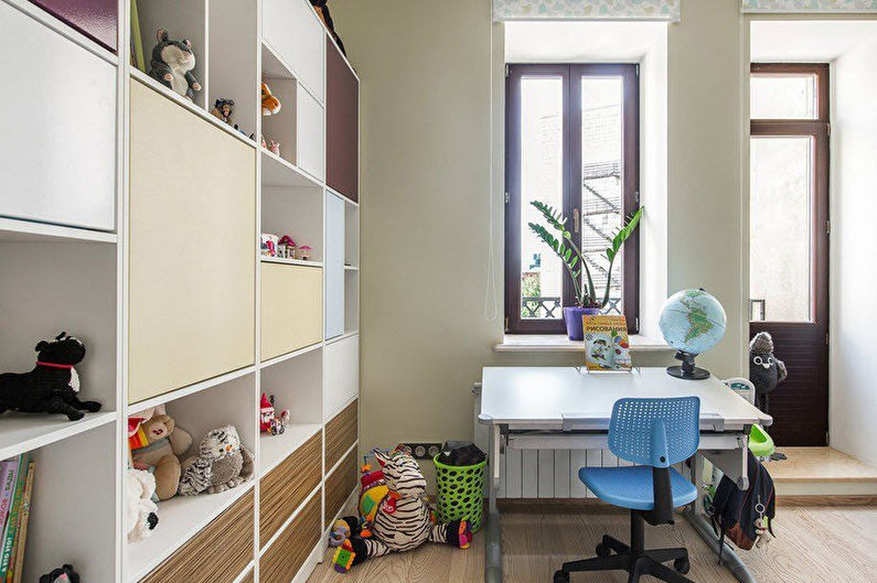 Interior design di una stanza dei bambini - foto