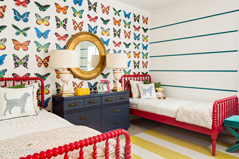 Design de interiores de um quarto infantil - foto