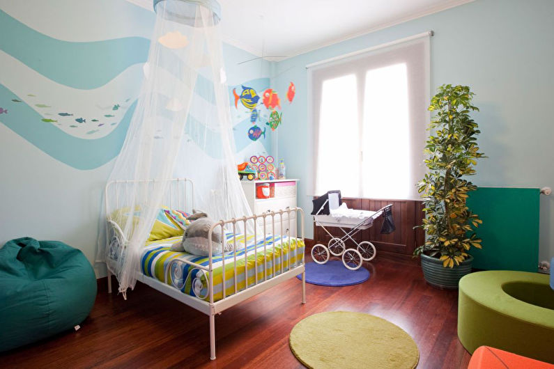 Aménagement intérieur d'une chambre d'enfant - photo