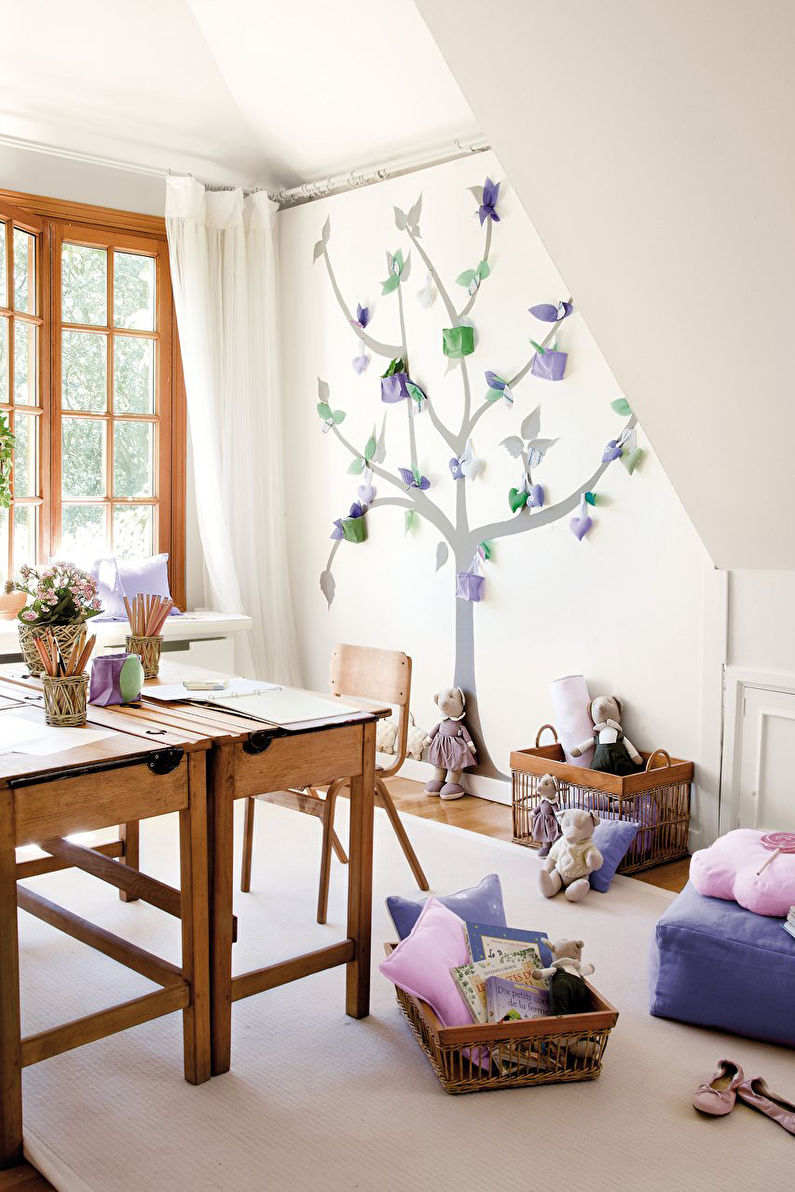 Aménagement intérieur d'une chambre d'enfant - photo