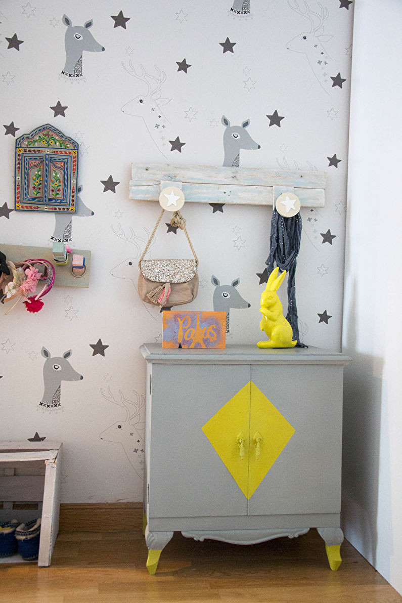 Aménagement intérieur d'une chambre d'enfant - photo