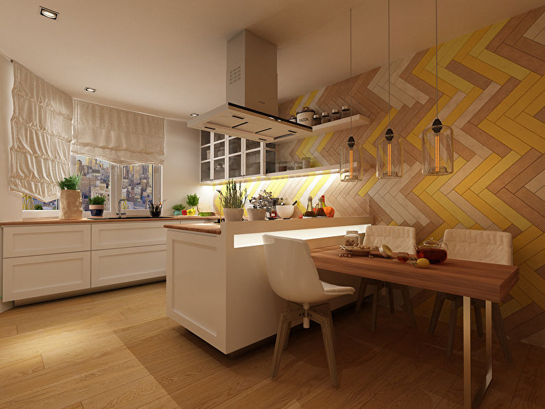 Diseño de cocina de 19 m2. - foto 3