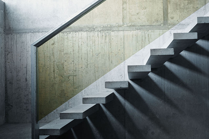 Stairs to the second floor