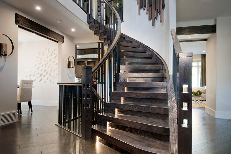 Design stairs to the second floor - photo