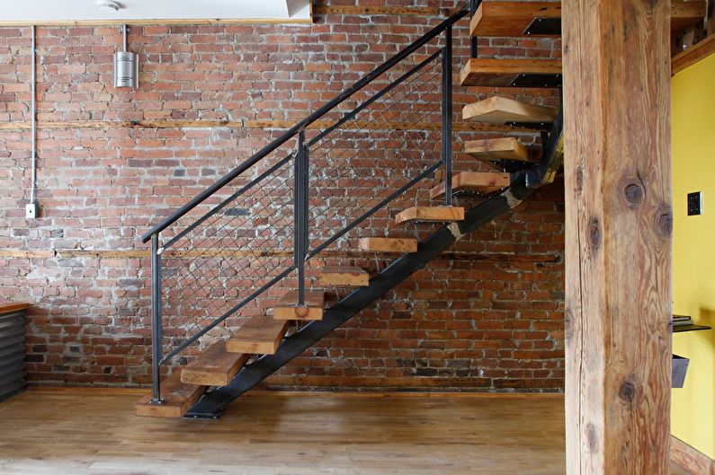 Design stairs to the second floor - photo