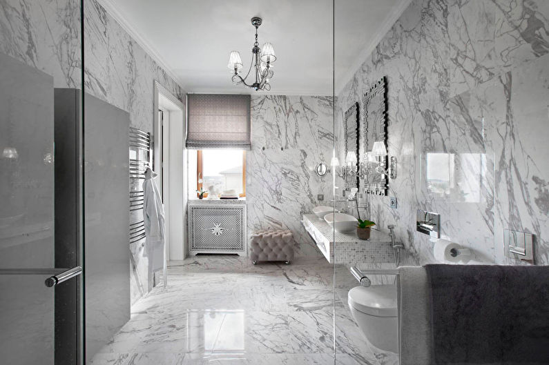 Classic gray bathroom - Interior Design