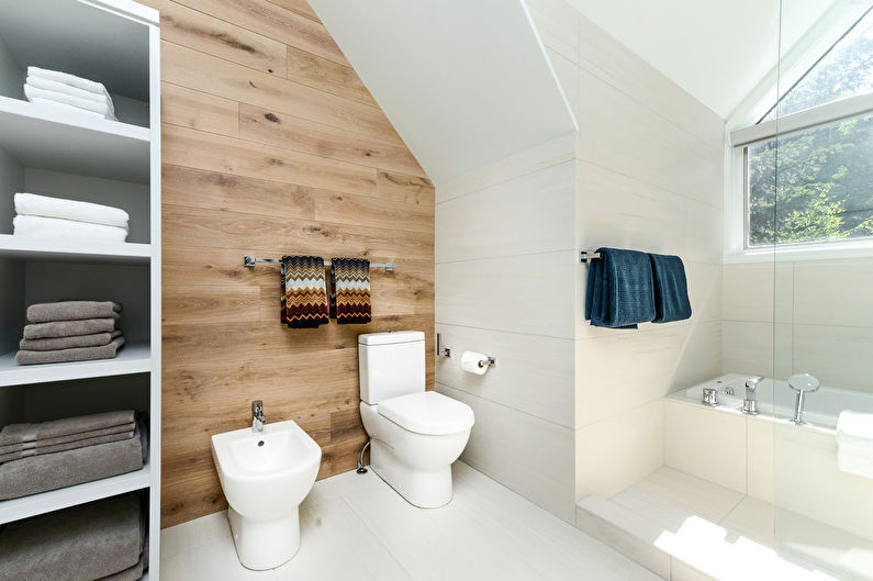 Scandinavian Style Bathroom Design - Decor and Lighting