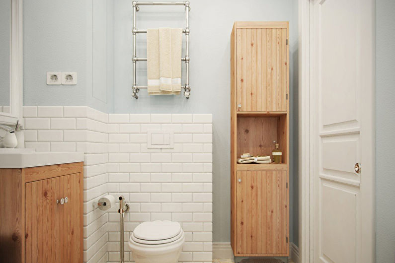 Scandinavian style bathroom interior design - photo