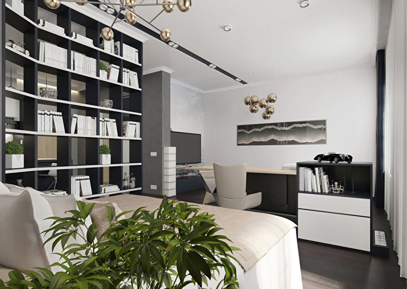 BlackWhite Studio Apartment - รูปที่ 5