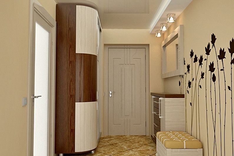 Hallway - Design of a rectangular room