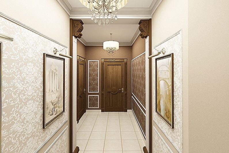 Cameră dreptunghiulară - fotografie de design interior