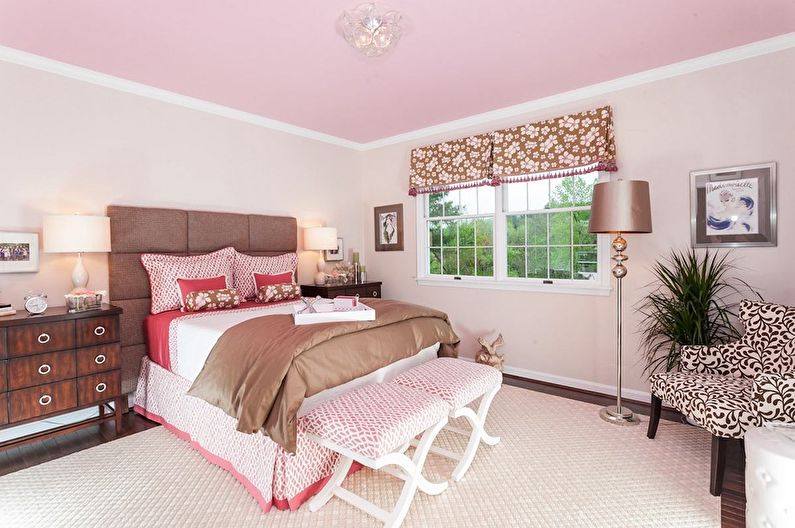 Stretch ceilings in the children's room - photo