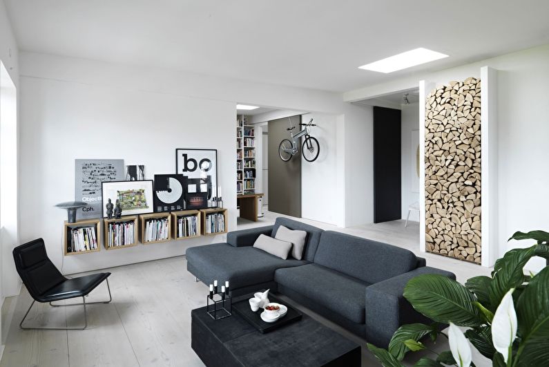 Scandinavische stijl in het interieur - Wanddecoratie