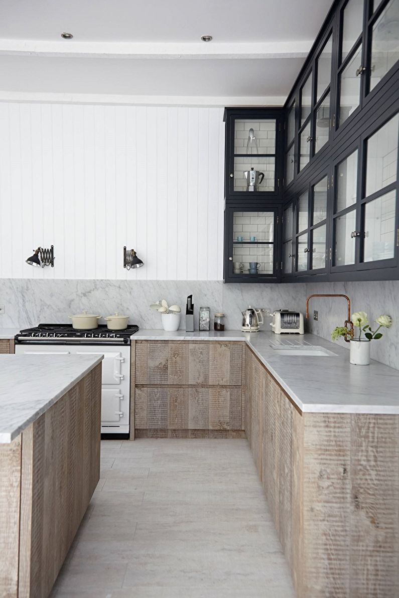 Photo de cuisine de style scandinave - Design d'intérieur